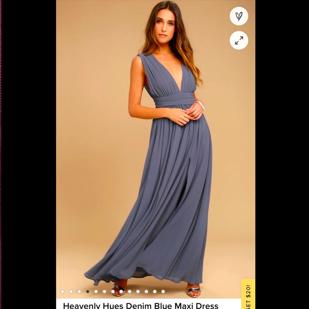 Lulus maxi dress